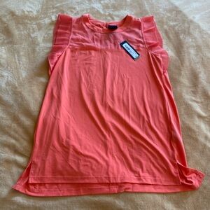 Worthington Coral Ruffle Sleeve Blouse